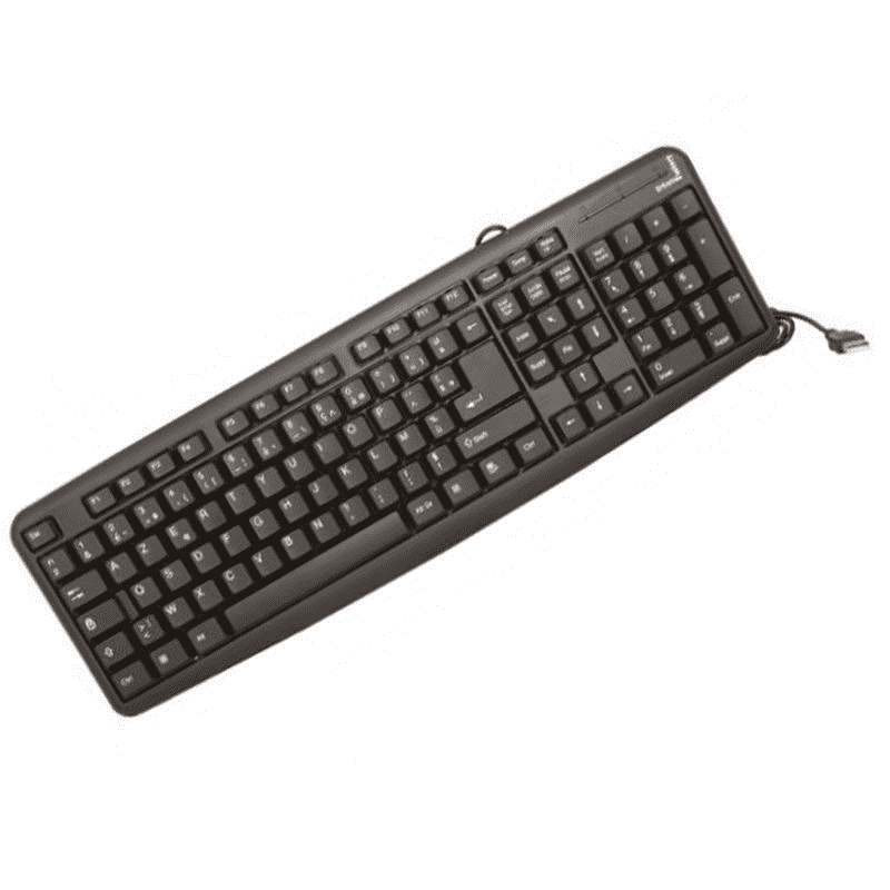 CLAVIER 102 TOUCHES URBAN FACTORY CLAVIER FILAIRE USB AZERTY