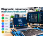 Diagnostic, dépannage et recherche de panne Mac