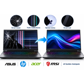 Réparation écran PC portable Gamer et bureautique | Masco