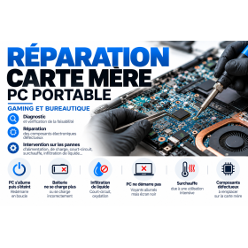 Réparation Carte Mère PC Portable Diagnostic & Réparation | MASCO Informatique Aix