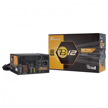 Seasonic B12 750W Alimentation pour PC ATX – Haute Performance à Aix