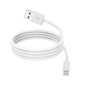 Câble de Chargeur iPhone 2 Mètres pour iPhone 11 12 13 14 Pro 13 Mini XS Max XR X 8 7 6s 6 Plus 5 Se iPad Blanc