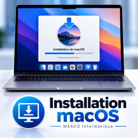 Installation macOS sur Mac | MASCO Informatique