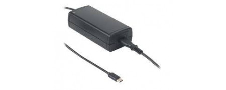 CHARGEUR SORTIE USB-C COMPATIBLE POUR PC PORTABLE HP, LENOVO, ASUS, ACER ..
